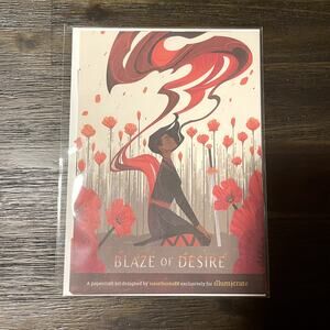 Illumicrate Paper Craft Kit The Poppy War Rosiethorns88 Blaze of Desire RF Kuang